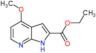 ethyl 4-methoxy-1H-pyrrolo[2,3-b]pyridine-2-carboxylate