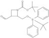 1-Azetidinecarboxylic acid, 2-[[[(1,1-dimethylethyl)diphenylsilyl]oxy]methyl]-3-formyl-, 1,1-dimet…