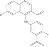 6-Bromo-4-[(4-methyl-3-nitrophenyl)amino]-3-quinolinecarboxaldehyde