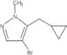 4-Bromo-5-(cyclopropylmethyl)-1-methyl-1H-pyrazole