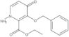 2-Pyridinecarboxylic acid, 1-amino-1,4-dihydro-4-oxo-3-(phenylmethoxy)-, ethyl ester