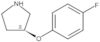 (3S)-3-(4-Fluorophenoxy)pyrrolidine