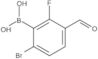 B-(6-Bromo-2-fluoro-3-formylphenyl)boronic acid