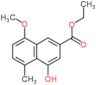 ethyl 4-hydroxy-8-methoxy-5-methyl-naphthalene-2-carboxylate