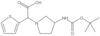 3-[[(1,1-Dimethylethoxy)carbonyl]amino]-α-2-thienyl-1-pyrrolidineacetic acid