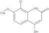 8-Chloro-4-hydroxy-7-methoxy-2(1H)-quinolinone