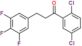 1-(2,5-dichlorophenyl)-3-(3,4,5-trifluorophenyl)propan-1-one