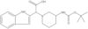 α-[3-[[(1,1-Dimethylethoxy)carbonyl]amino]-1-piperidinyl]-1H-indole-2-acetic acid