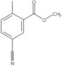 Benzoic acid, 5-cyano-2-methyl-, methyl ester