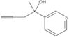 α-Methyl-α-2-propyn-1-yl-3-pyridinemethanol