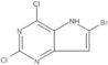 6-Bromo-2,4-dichloro-5H-pyrrolo[3,2-d]pyrimidine