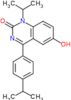 6-hydroxy-1-isopropyl-4-(4-isopropylphenyl)quinazolin-2-one