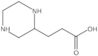 2-Piperazinepropanoic acid