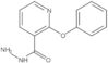 3-Pyridinecarboxylic acid, 2-phenoxy-, hydrazide