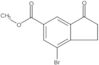 1H-Indene-5-carboxylic acid, 7-bromo-2,3-dihydro-3-oxo-, methyl ester
