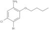 4-Bromo-2-butoxy-5-chlorobenzenamine