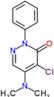 4-chloro-5-(dimethylamino)-2-phenylpyridazin-3(2H)-one