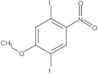 1,4-Diiodo-2-methoxy-5-nitrobenzene