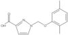 1-[(2,5-Dimethylphenoxy)methyl]-1H-pyrazole-3-carboxylic acid