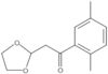 1-(2,5-Dimethylphenyl)-2-(1,3-dioxolan-2-yl)ethanone