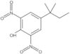 4-(1,1-Dimethylpropyl)-2,6-dinitrophenol