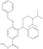 Methyl 3-[3-[bis(1-methylethyl)amino]-1-phenylpropyl]-4-(phenylmethoxy)benzoate