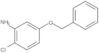 2-Chloro-5-(phenylmethoxy)benzenamine