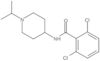 2,6-Dichloro-N-[1-(1-methylethyl)-4-piperidinyl]benzamide