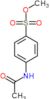 methyl 4-(acetylamino)benzenesulfonate