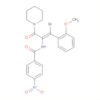 Benzamide,N-[(1E)-2-bromo-2-(2-methoxyphenyl)-1-(1-piperidinylcarbonyl)ethenyl]-4-nitro-