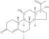 (6α,11β)-11,17-Dihydroxy-6-methylpregn-4-ene-3,20-dione