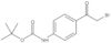 Carbamic acid, [4-(bromoacetyl)phenyl]-, 1,1-dimethylethyl ester