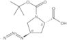 1-(1,1-Dimethylethyl) (2S,4R)-4-azido-1,2-pyrrolidinedicarboxylate