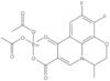 (T-4)-Bis(acetato-κO)[9,10-difluoro-2,3-dihydro-3-methyl-7-(oxo-κO)-7H-pyrido[1,2,3-de]-1,4-benzoxazine-6-carboxylato-κO<sup>6</sup>]boron