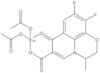 (T-4)-Bis(acetato-κO)[9,10-difluoro-2,3-dihydro-3-methyl-7-(oxo-κO)-7H-pyrido[1,2,3-de]-1,4-benzox…