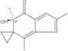 (6′R)-6′-Hydroxy-2′,4′,6′-trimethylspiro[cyclopropane-1,5′-[5H]inden]-7′(6′H)-one