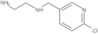 N<sup>1</sup>-[(6-Chloro-3-pyridinyl)methyl]-1,2-ethanediamine