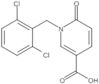 1-[(2,6-Dichlorophenyl)methyl]-1,6-dihydro-6-oxo-3-pyridinecarboxylic acid