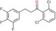 1-(2,6-dichlorophenyl)-3-(3,4,5-trifluorophenyl)propan-1-one