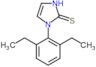 1-(2,6-diethylphenyl)-1,3-dihydro-2H-imidazole-2-thione