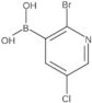 Boronic acid, B-(2-bromo-5-chloro-3-pyridinyl)-