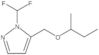 1-(Difluoromethyl)-5-[(1-methylpropoxy)methyl]-1H-pyrazole