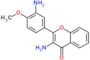 3-ammino-2-(3-ammino-4-metossifenile)-4H-cromen-4-one