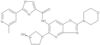 N-[5-[(3R)-3-Hydroxy-1-pyrrolidinyl]-2-(4-morpholinyl)oxazolo[4,5-b]pyridin-6-yl]-2-(2-methyl-4-pyridinyl)-4-oxazolecarboxamide