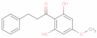1-(2,6-dihydroxy-4-methoxyphenyl)-3-phenylpropan-1-one