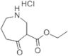 Clorhidrato de etil 4-oxo-3-azepanocarboxilato