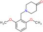 1-(2,6-dimethoxybenzyl)piperidin-4-one