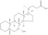 (5β,7α)-7-Hydroxycholan-24-oic acid