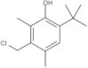 3-(Chloromethyl)-6-(1,1-dimethylethyl)-2,4-dimethylphenol