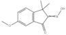 1H-Indene-1,2(3H)-dione, 6-methoxy-3,3-dimethyl-, 2-oxime